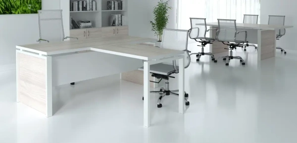 Кабинет руководителя STEEL EVO дуб светлый