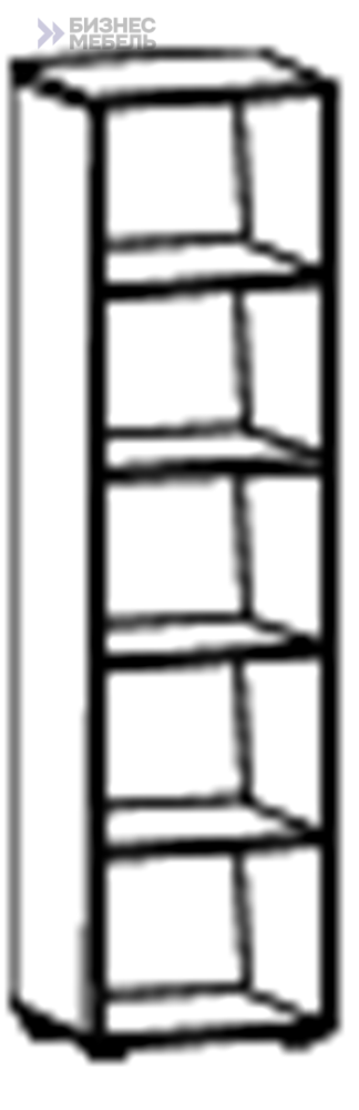 Шкаф-колонка 1 406х354х1935 мм