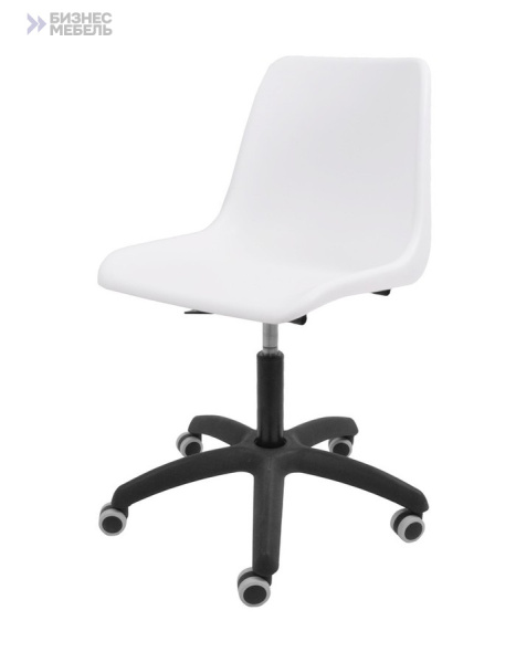 Кресло Vicenza SW на черной крестовине Somalia белый