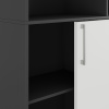 Шкаф открытый Kobor HK/2/1-120/40/M black/premium Шкаф открытый Kobor HK/2/1-120/40/M black/premium