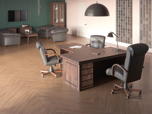 Кабинет руководителя Bern темный орех