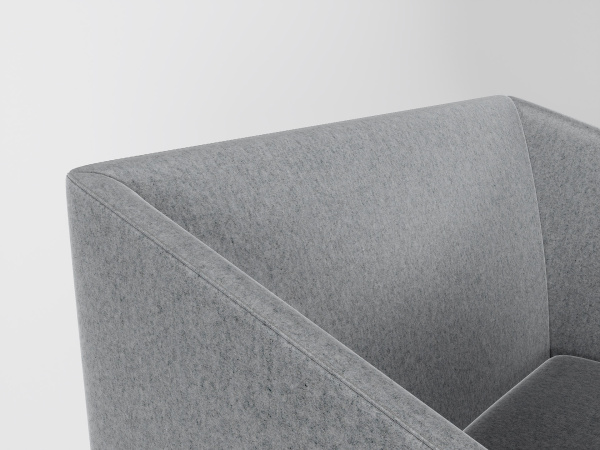 ITA38330001 Ita Трехместный диван 190x78x83 черный ITA38330001 Ita Трехместный диван 190x78x83 черный