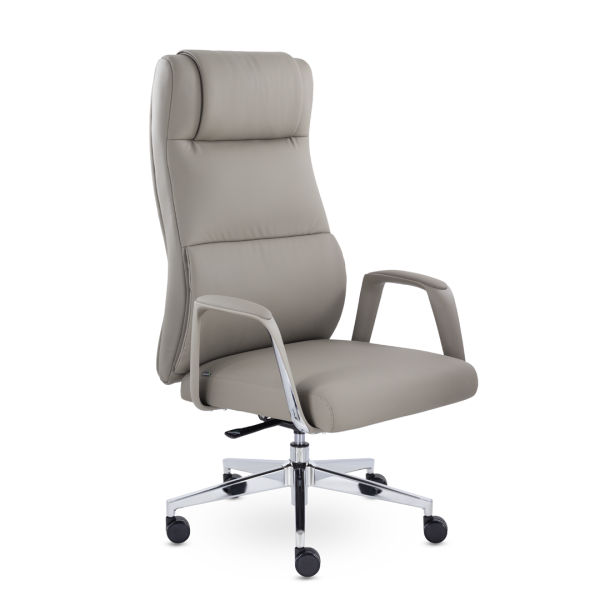 Кресло для руководителя UTFC Канзас М-111 пластик/хром (кофейный)