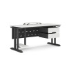Стол офисный Kobor T-80/80 black/premium
