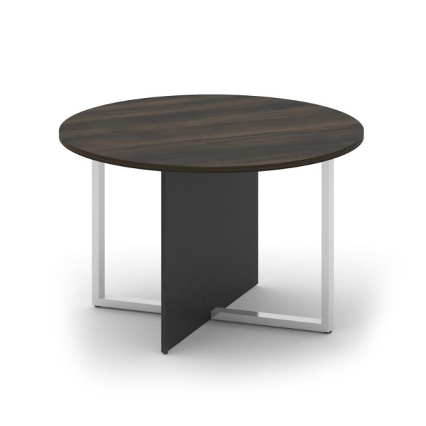 Shift Стол переговорный, круглый SK.SP-KR-120 Дуб Мали/Антрацит 1200*1200*753 Shift Стол переговорный, круглый SK.SP-KR-120 Дуб Мали/Антрацит 1200*1200*753