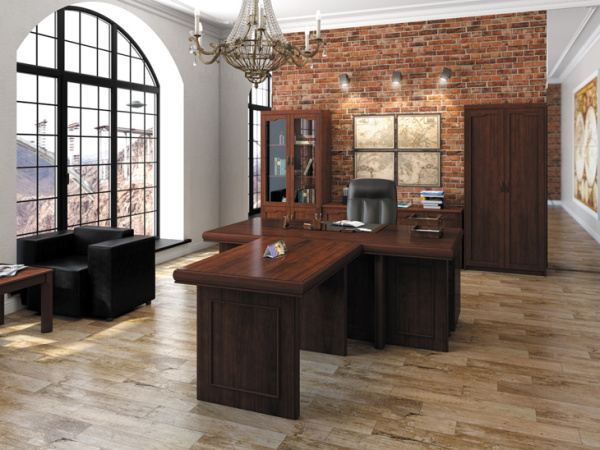 Кабинет руководителя Harvard дуб коньяк