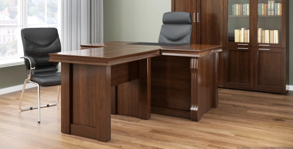 Кабинет руководителя LION темный орех