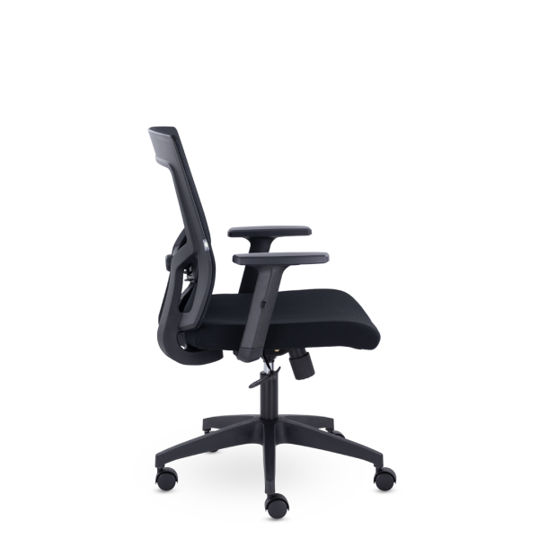 Кресло Комфорт UTFC Кофу М-231 черный пластик (черный)