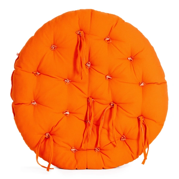 23/01 Матрац для кресла Папасан ткань, оранжевый, С 23