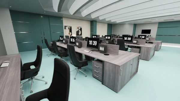 Кабинет руководителя Аргентум-МП Лиственница/Антрацит