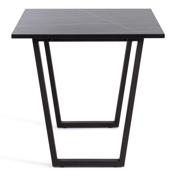 Стол COSTA ЛДСП/HPL/металл, 120 х 80 х 75 см, Мрамор чёрный/чёрный Стол COSTA ЛДСП/HPL/металл, 120 х 80 х 75 см, Мрамор чёрный/чёрный