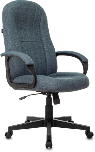 Кресло руководителя Бюрократ T-898 темно-синий 38-416 крестов. пластик Кресло руководителя Бюрократ T-898 темно-синий 38-416 крестов. пластик