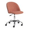 Кресло MELODY флок/экошерсть, розовый, 137/1811-41