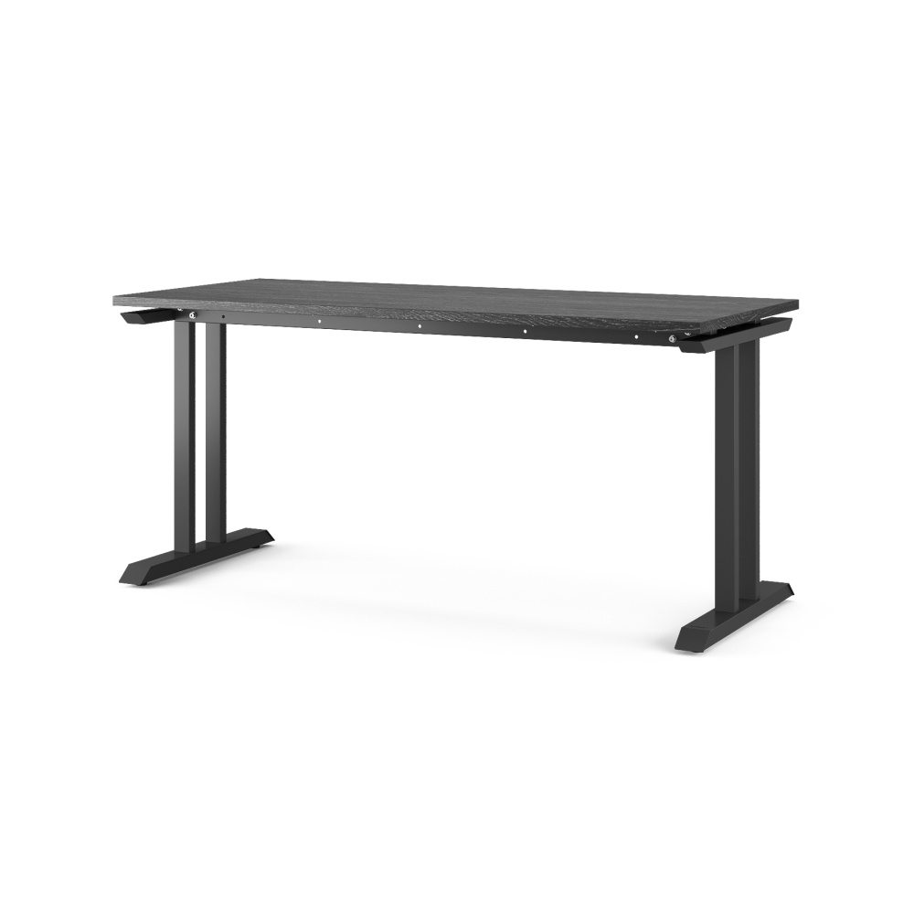 Стол офисный Kobor T-160/60 black/wood