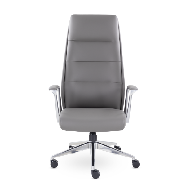 Кресло для руководителя UTFC Бремен М-123 алюминий (серый)