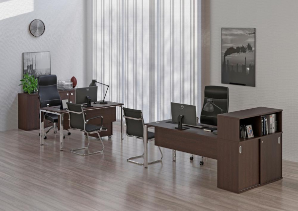 Кабинет руководителя Metal System Direct Венге Цаво
