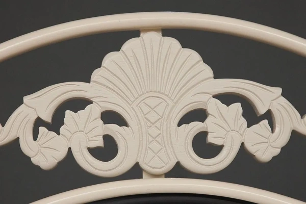 Столик туалетный CANZONA (столик/зеркало + стул) 95х46х162см, Белый (butter white) Столик туалетный CANZONA (столик/зеркало + стул) 95х46х162см, Белый (butter white)