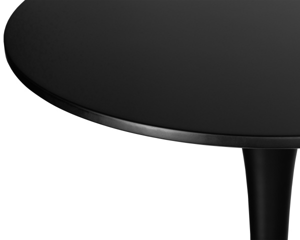 Стол барный MIA BAR (черная столешница, черное основание)