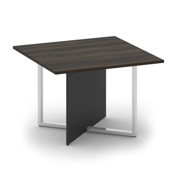Shift Стол переговорный, квадратный SK.SP-KV-110-1 Дуб Мали/Антрацит 1100*1100*753 Shift Стол переговорный, квадратный SK.SP-KV-110-1 Дуб Мали/Антрацит 1100*1100*753