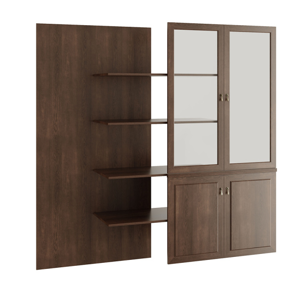 Ministry Наполнение шкафа для бумаг 99,8x51,6x197,7 дуб шоколад