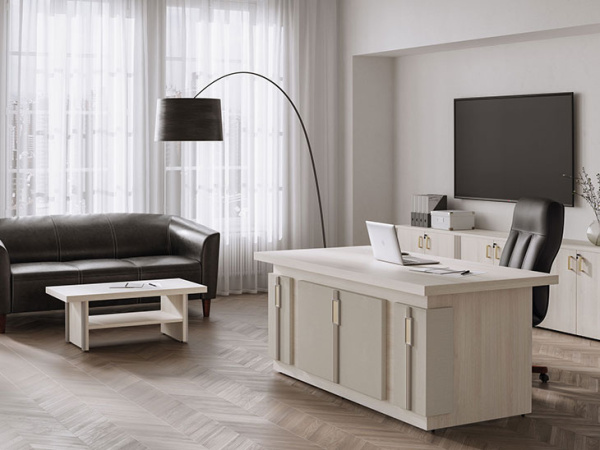 Кабинет руководителя Chicago дуб шамони светлый