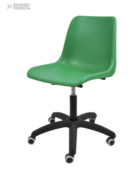 Кресло Vicenza SW на черной крестовине Somalia зеленый