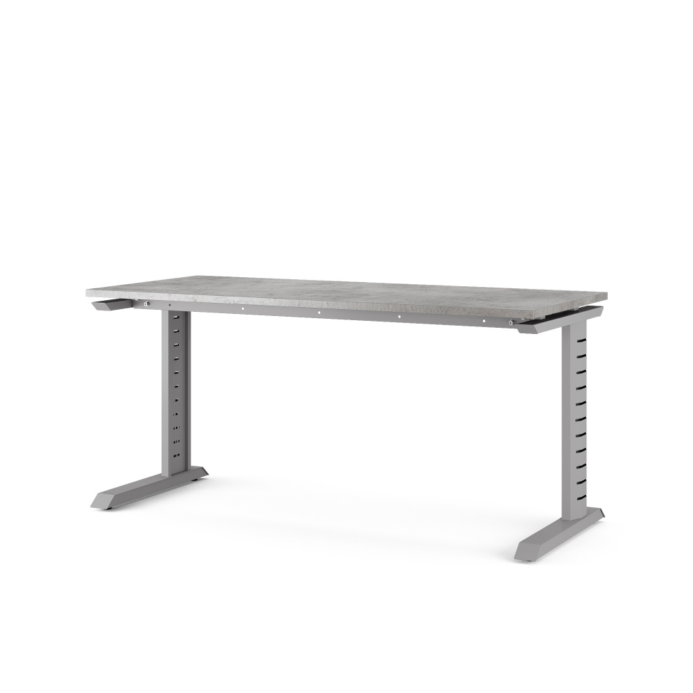 Стол офисный Kobor L2-100/60 aluminum/chicago