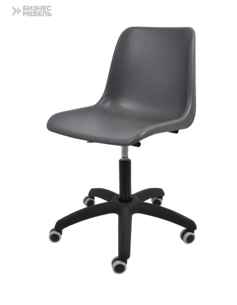 Кресло Vicenza SW на черной крестовине Somalia темно-серый