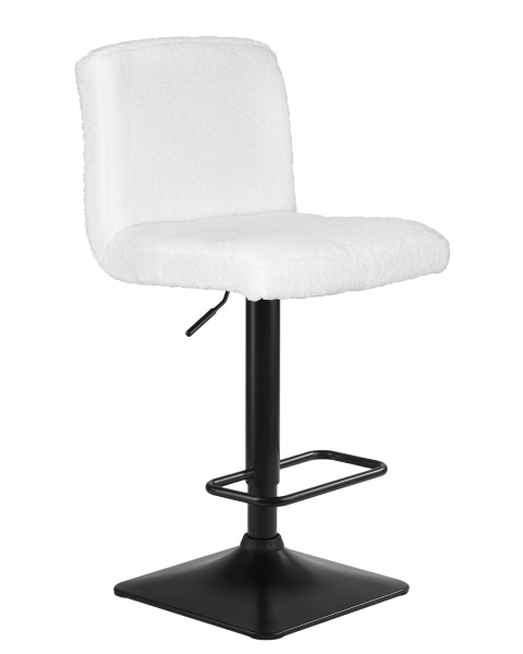 Стул барный DOBRIN LEO (белый букле (13)) Стул барный DOBRIN LEO (белый букле (13))