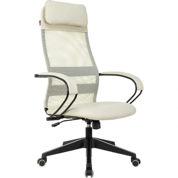 Кресло VB_EChair-655 TPU_BG сетка/экокожа бежевый пластик Кресло VB_EChair-655 TPU_BG сетка/экокожа бежевый пластик