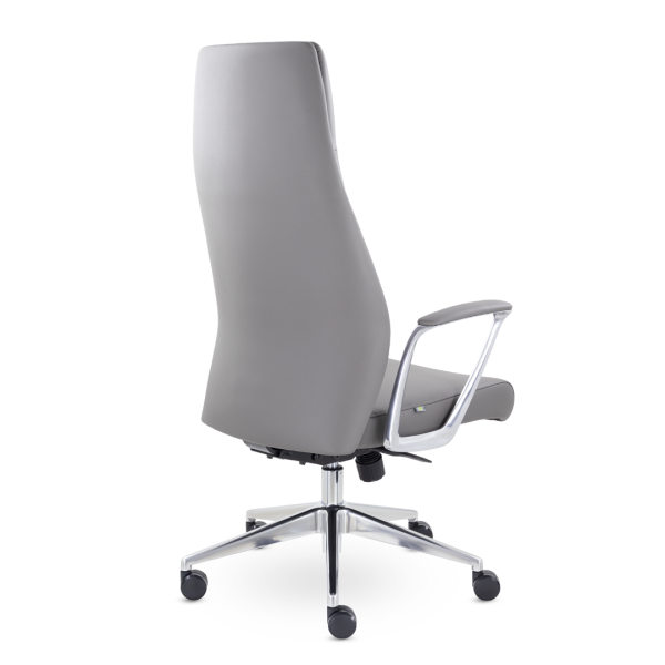Кресло для руководителя UTFC Бремен М-123 алюминий (серый)