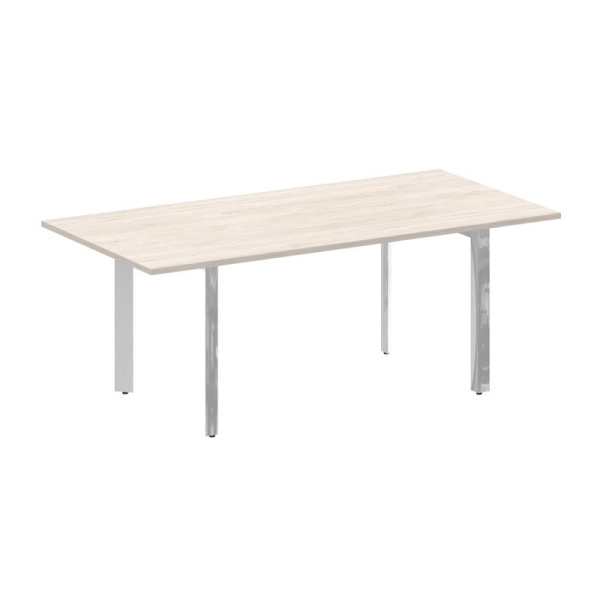 Onix Direct Lux Стол переговорный П-обр. м/к M-O.MP-PRG-19 Денвер Светлый/Нержавеющая Сталь/Хром 198 Onix Direct Lux Стол переговорный П-обр. м/к M-O.MP-PRG-19 Денвер Светлый/Нержавеющая Сталь/Хром 198