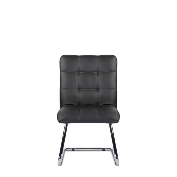 Стул К13 Фигаро Н/п хром S-0401 (черный)
