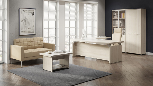 Кабинет руководителя BLACKWOOD дуб светлый