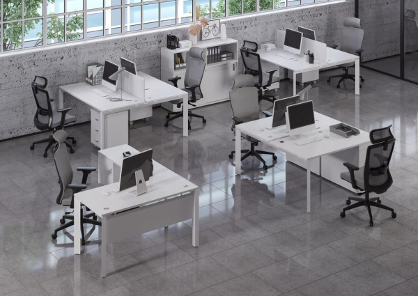 Мебель для персонала Onix Белый Бриллиант Мебель для персонала Onix Белый Бриллиант